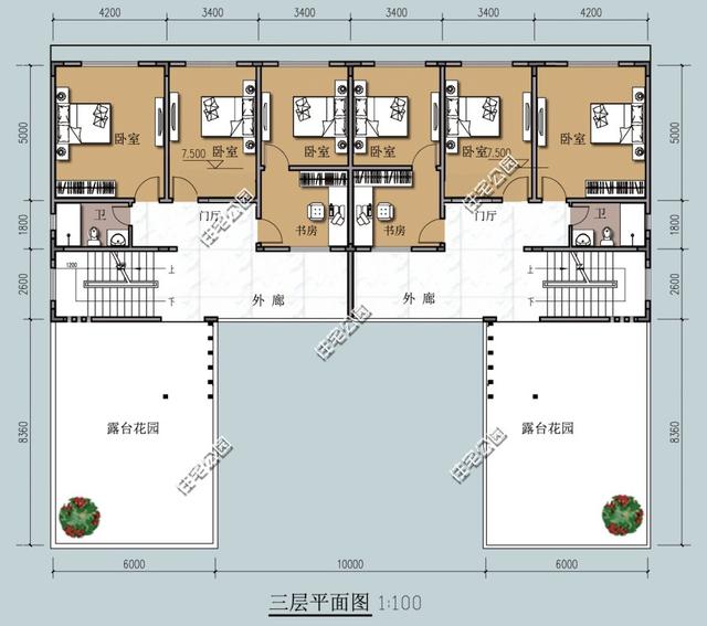 缺少宅基地，四套雙拼戶型來幫你