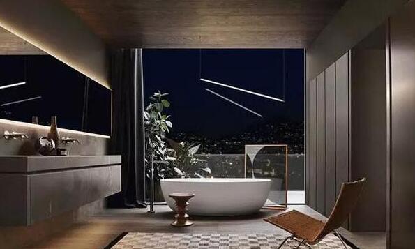 第一次到老板的別墅參觀，進門就給客廳的設計美呆了，大氣奢華