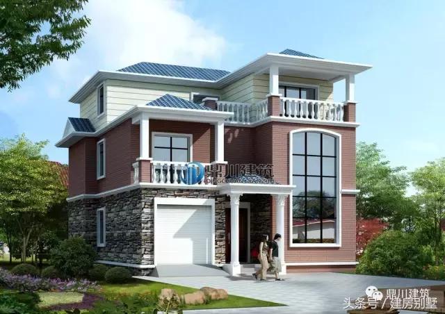 十款經典真實建房的農村別墅案例，都說比圖紙很高看多了