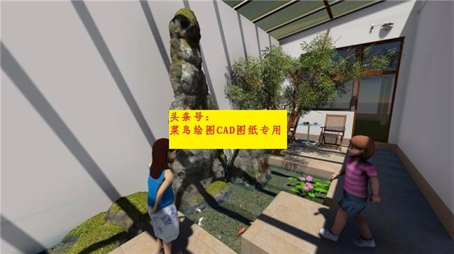 26萬建一層紅磚中式院子別墅，外觀造型簡約沉穩，布局緊湊合理