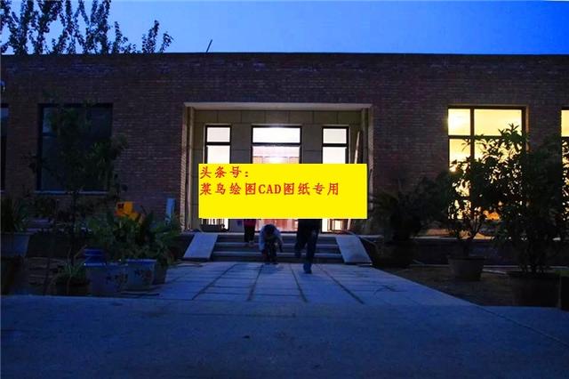 26萬建一層紅磚中式院子別墅，外觀造型簡約沉穩，布局緊湊合理