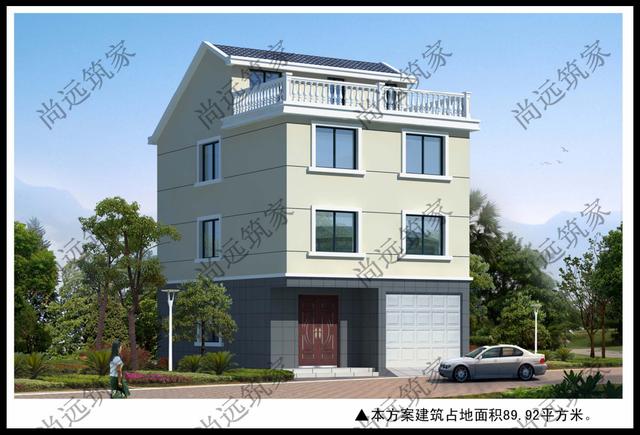 最新低成本簡約小別墅、只要顏色配搭得起來 再小也好看