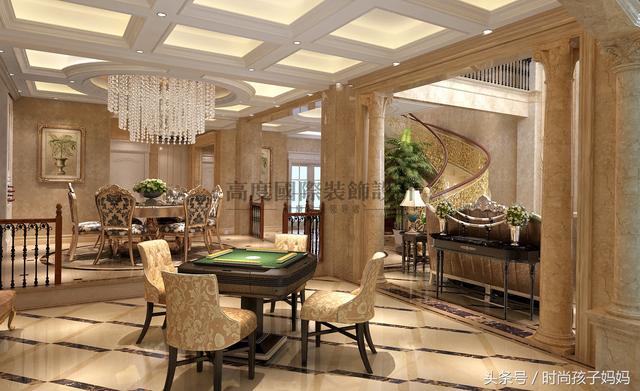 別墅裝修歐式風格高貴典雅的女主人，歐式風格的華貴氣質