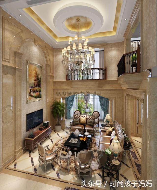 別墅裝修歐式風格高貴典雅的女主人，歐式風格的華貴氣質