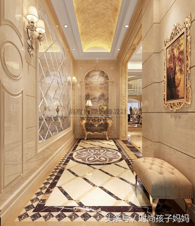 別墅裝修歐式風格高貴典雅的女主人，歐式風格的華貴氣質