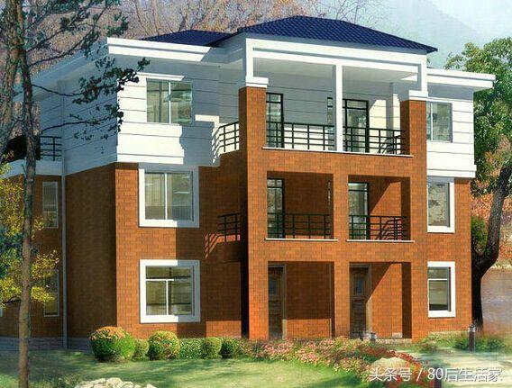 別墅戶型設計參考——農村小洋房