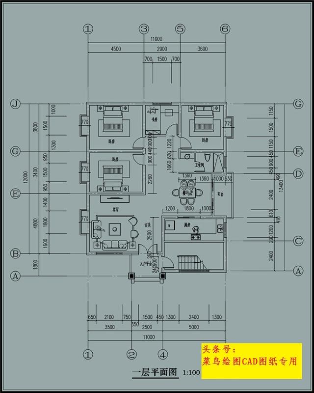 32萬建3層別墅！3套方案可選，四室兩廳套房形式（每戶一層）