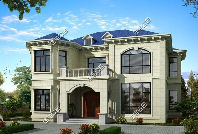 農村別墅戶型2套，歐式外觀帶柴火灶，不倫不類還是兼容并包？