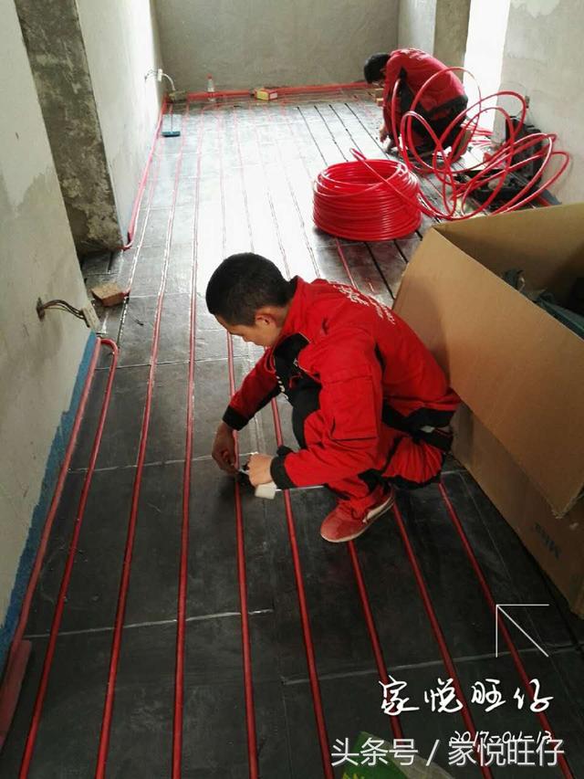 多層別墅二代地暖安裝效果圖