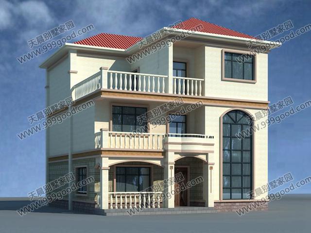 5套10米面寬或進(jìn)深的農(nóng)村別墅設(shè)計圖，第2套適合你嗎？