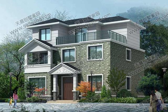 5套10米面寬或進(jìn)深的農(nóng)村別墅設(shè)計圖，第2套適合你嗎？