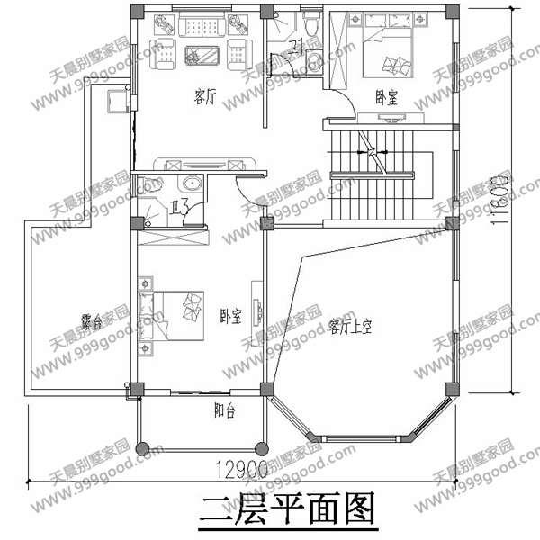 5套10米面寬或進(jìn)深的農(nóng)村別墅設(shè)計圖，第2套適合你嗎？
