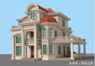 247平方米農(nóng)村三層別墅設(shè)計(jì)圖 框架結(jié)構(gòu)