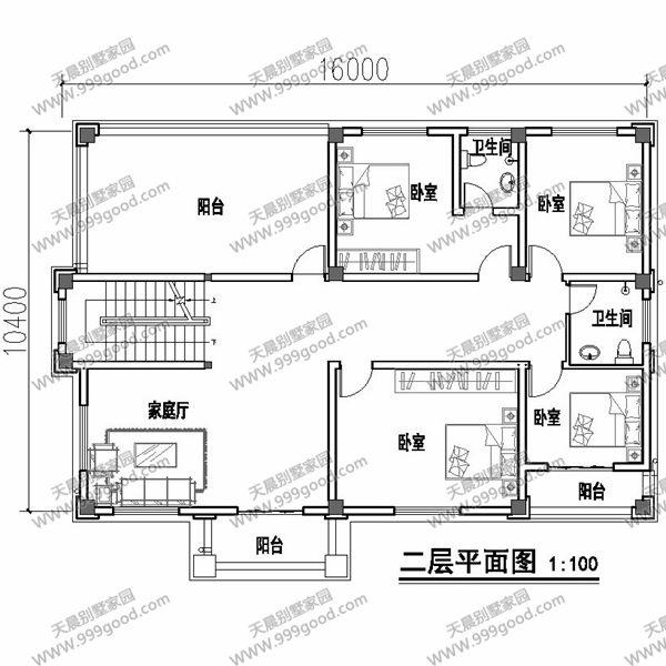 5套風格迥異的別墅戶型圖，第四套看了都想蓋一棟！