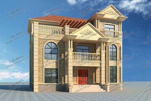 5套風格迥異的別墅戶型圖，第四套看了都想蓋一棟！