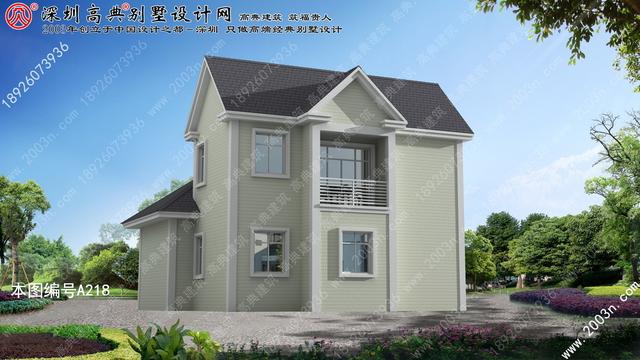 二層別墅設計圖首層106平方米圖紙編號a218