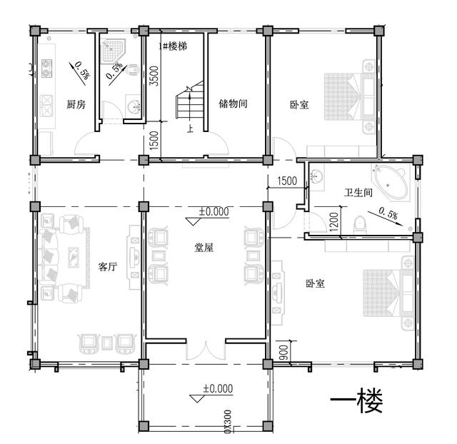 城里這也叫豪宅？農村50萬自建房三層別墅只能叫居民樓！