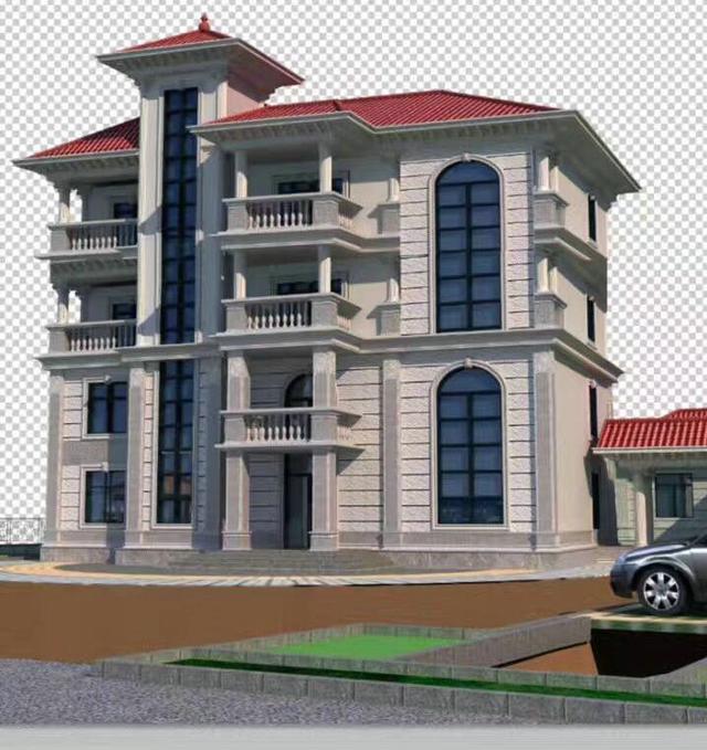 土豪用100萬回鄉自建三層豪宅別墅，鞭炮聲震徹八方鄉鄰！