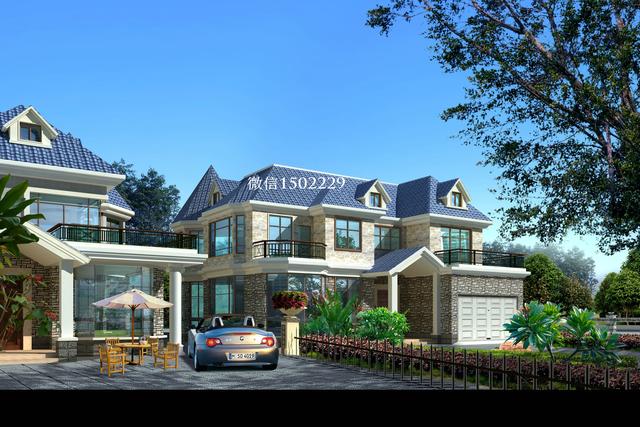 農村小別墅設計圖 新農村三層住宅設計圖 兩層自建別墅施工圖紙