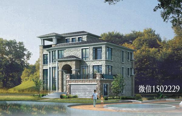 農村小別墅設計圖 新農村三層住宅設計圖 兩層自建別墅施工圖紙