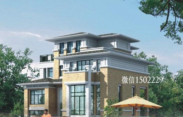 農村小別墅設計圖 新農村三層住宅設計圖 兩層自建別墅施工圖紙