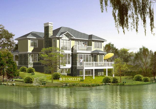 農村小別墅設計圖 新農村三層住宅設計圖 兩層自建別墅施工圖紙