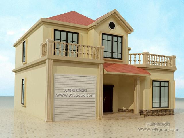 3套兩層自建房設計圖，造價均不超過20萬