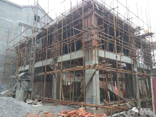 戶主看到實物感覺一切都值了，實拍農村別墅建造全程