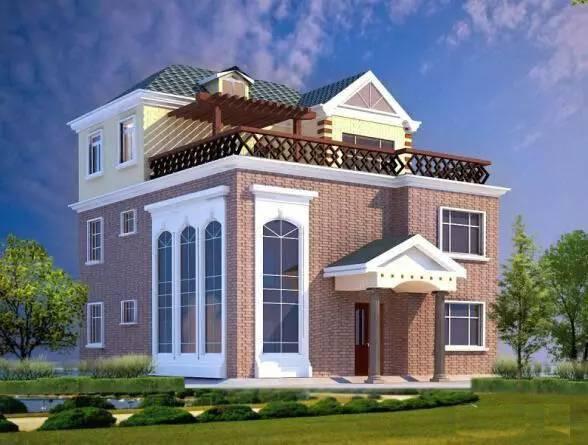 如果有50萬(wàn)，就回鄉(xiāng)下建套這樣的別墅吧