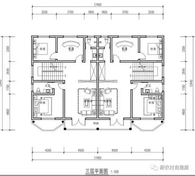 建套雙拼別墅要多少錢？福建建房預算清單含平面圖