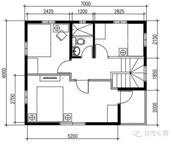 7X6米現代別墅，小戶型也可以很現代！