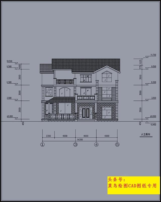 26萬建3層別墅！農村簡約型別墅，玄關，景觀臺，曬臺，雜物間