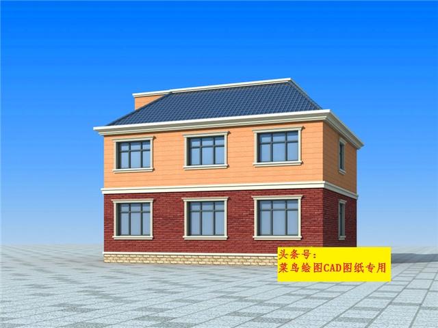 25萬建2層別墅！三房一廳一廚一衛(wèi)，帶玄關(guān)復(fù)式挑空客廳的別墅
