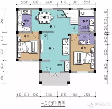 4套農村自建房，占地都不大，挑一套30萬就能建起來！