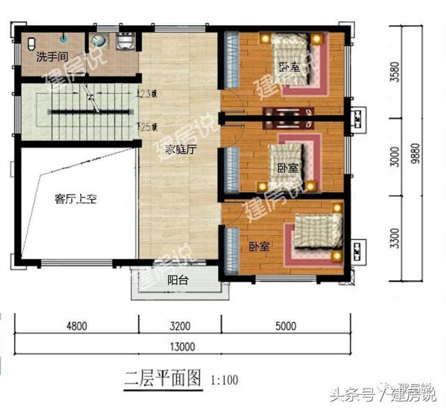老村長建造這款三層精美鄉村別墅，建房審批人員看了都稱贊