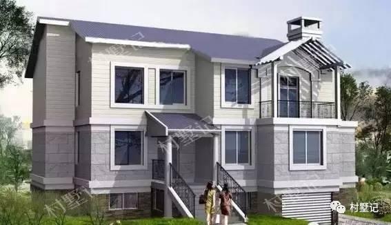 有了這款三層農(nóng)村別墅，下雨再也不用擔(dān)心受潮了