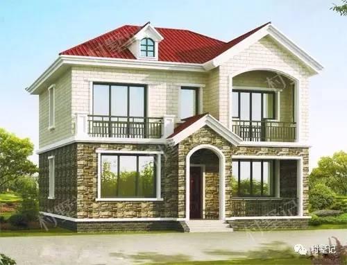 宅基地不夠大？來看看這套小戶型的二層農(nóng)村別墅吧