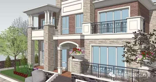 這樣的房子在村里很霸氣，15×13.9米帶車庫三層民宅！