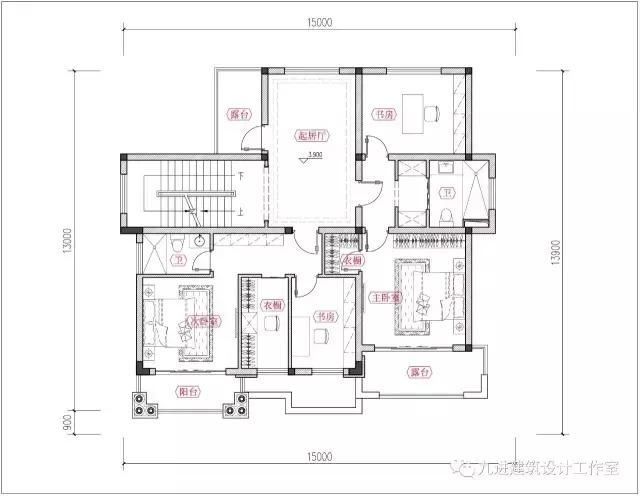 這樣的房子在村里很霸氣，15×13.9米帶車庫三層民宅！