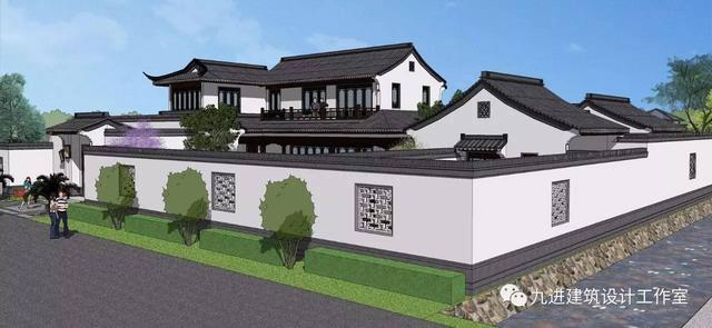 瞧！蓋一棟如詩如畫的宅院，人家就是這么任性