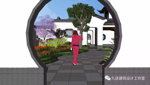 瞧！蓋一棟如詩如畫的宅院，人家就是這么任性