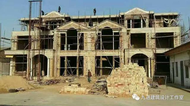 外觀多種搭配的自建房，單建聯建都是洋氣的、美美的！