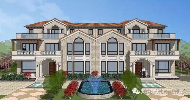 外觀多種搭配的自建房，單建聯建都是洋氣的、美美的！