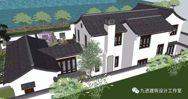 牛！自建中式合院民宅，也能蓋出如此美輪美奐的場景畫面