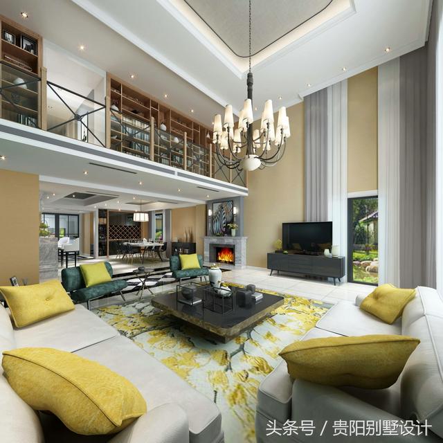 土豪自建別墅裝修效果圖太華麗，比城里的那些別墅樓盤強多了