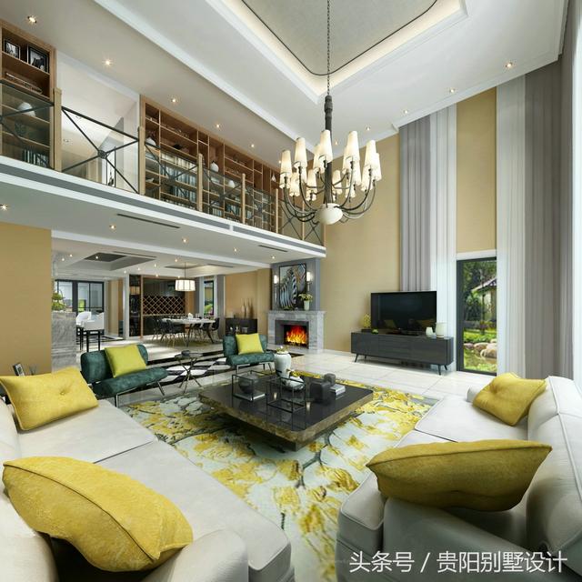 土豪自建別墅裝修效果圖太華麗，比城里的那些別墅樓盤強多了