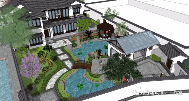 老家蓋房占地被限，蓋不了大房收拾出個“大園宅”亦樂哉！美哉！