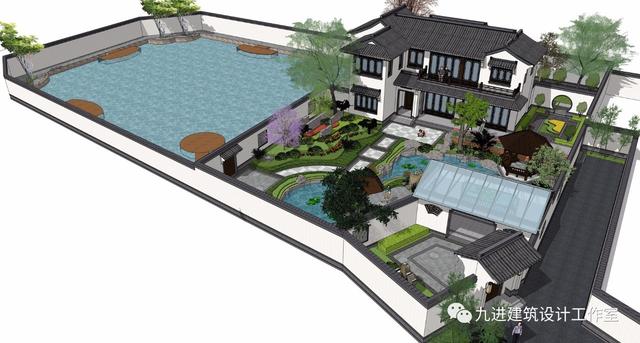 老家蓋房占地被限，蓋不了大房收拾出個“大園宅”亦樂哉！美哉！