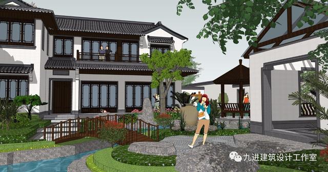 老家蓋房占地被限，蓋不了大房收拾出個“大園宅”亦樂哉！美哉！