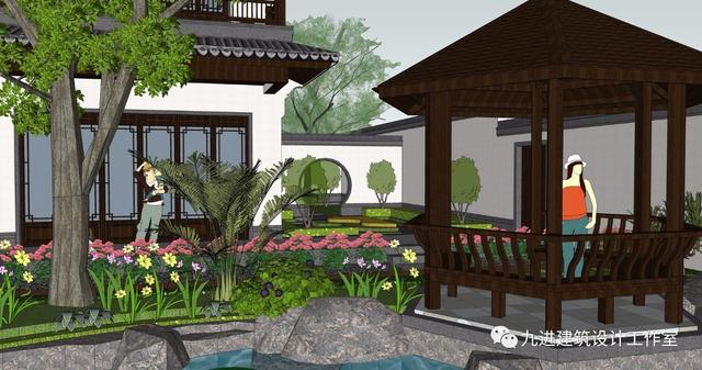 老家蓋房占地被限，蓋不了大房收拾出個“大園宅”亦樂哉！美哉！